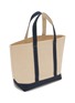 Detail View - Click To Enlarge - SPORTY & RICH - Medium Serif Logo Canvas Tote