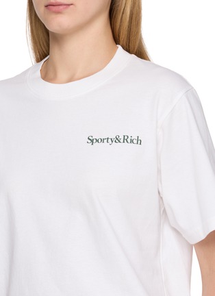  - SPORTY & RICH - Play Tennis Cotton T-Shirt