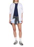 Figure View - Click To Enlarge - SPORTY & RICH - Play Tennis Cotton T-Shirt