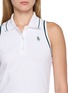  - SPORTY & RICH - Sleeveless Polo Cotton Mini Dress
