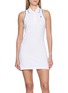SPORTY & RICH Sleeveless Polo Cotton Mini Dress
