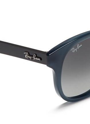 Detail View - Click To Enlarge - RAY-BAN - Round frame acetate sunglasses