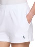  - SPORTY & RICH - Logo Embroidered Cotton Terry Shorts