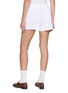 Back View - Click To Enlarge - SPORTY & RICH - Logo Embroidered Cotton Terry Shorts