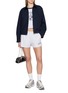 Figure View - Click To Enlarge - SPORTY & RICH - NY Crest Prep Cotton Jacket