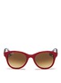Main View - Click To Enlarge - RAY-BAN - Colourblock acetate sunglasses