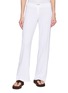 SPORTY & RICH Logo Pointelle Cotton Pants