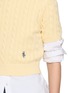  - SPORTY & RICH - SRC Cotton Cableknit Sweater