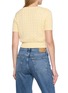 Back View - Click To Enlarge - SPORTY & RICH - SRC Cotton Cableknit Sweater