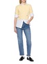 Figure View - Click To Enlarge - SPORTY & RICH - SRC Cotton Cableknit Sweater