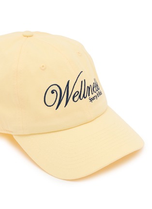 Detail View - Click To Enlarge - SPORTY & RICH - Avenue Cotton Baseball Cap