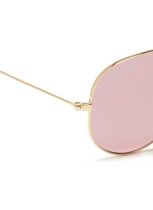 Detail View - Click To Enlarge - RAY-BAN - 'Aviator Large Metal' sunglasses