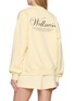 Back View - Click To Enlarge - SPORTY & RICH - Avenue Cotton Sweater