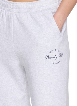  - SPORTY & RICH - Beverly Script Cotton Sweatpant