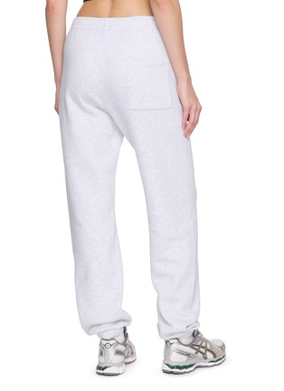 Back View - Click To Enlarge - SPORTY & RICH - Beverly Script Cotton Sweatpant