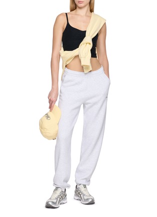 Figure View - Click To Enlarge - SPORTY & RICH - Beverly Script Cotton Sweatpant