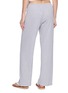 Back View - Click To Enlarge - SPORTY & RICH - Logo Pointelle Cotton Pants