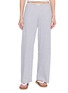 SPORTY & RICH Logo Pointelle Cotton Pants