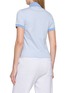 Back View - Click To Enlarge - SPORTY & RICH - NY Crest Prep Cotton Blend Polo Shirt