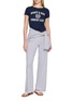Figure View - Click To Enlarge - SPORTY & RICH - Varsity Crest Essential Cotton T-shirt