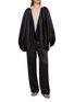 Figure View - Click To Enlarge - SHARON WAUCHOB - Drawstring Waist Silk Pants