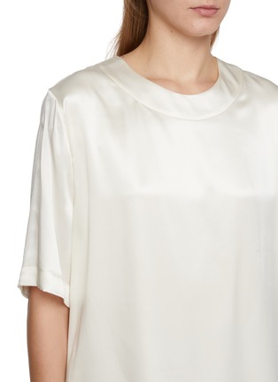  - SHARON WAUCHOB - Short Sleeve Silk T-Shirt