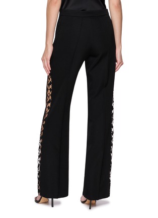 Back View - Click To Enlarge - SHARON WAUCHOB - Foster Side Lace Trim Pants