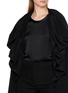  - SHARON WAUCHOB - Sata Bubble Effect Tie Waist Blouson Jacket