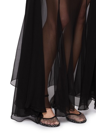  - SHARON WAUCHOB - Jay Sheer Overlay Flowy Skirt