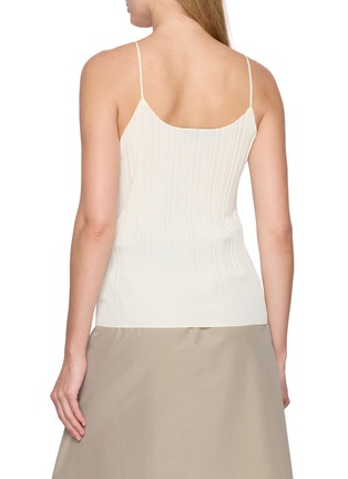 Back View - Click To Enlarge - SHARON WAUCHOB - Kaya Pleated Camisole Top