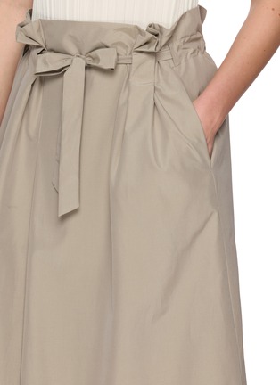 - SHARON WAUCHOB - Turenne Drawstring Waist Fold Midi Skirt