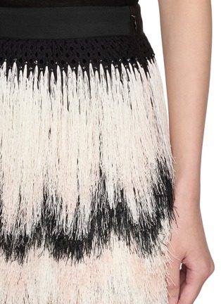  - SHARON WAUCHOB - Claude Fringed Mini Skirt
