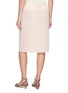 Back View - Click To Enlarge - SHARON WAUCHOB - Halki Linning Midi Skirt