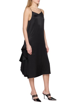 Detail View - Click To Enlarge - SHARON WAUCHOB - Symetric Slip Yuki Midi Dress