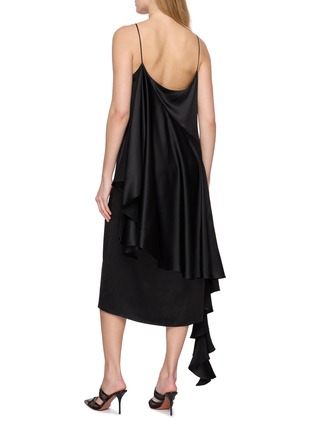 Back View - Click To Enlarge - SHARON WAUCHOB - Symetric Slip Yuki Midi Dress