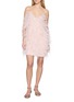 Figure View - Click To Enlarge - SHARON WAUCHOB - Classic Camisole Anvers Feather Dress