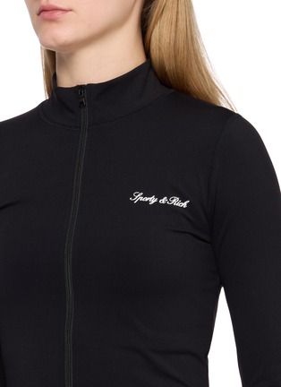  - SPORTY & RICH - Signature Logo Sports Jacket