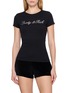 SPORTY & RICH Signature Logo Krystal T-shirt