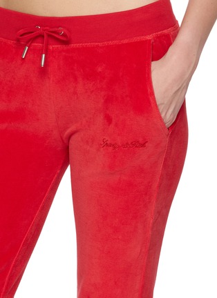  - SPORTY & RICH - Signature Logo Krystal Sweatpants