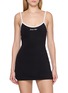 SPORTY & RICH Signature Logo Sports Mini Dress