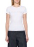 SPORTY & RICH Signature Logo Krystal T-shirt