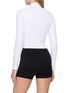 Back View - Click To Enlarge - SPORTY & RICH - Signature Logo Quarter Zip Jacket