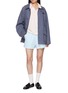 Figure View - Click To Enlarge - SPORTY & RICH - International Disco Shorts