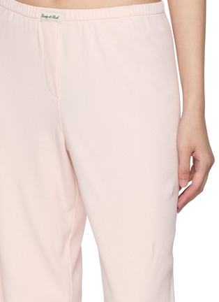  - SPORTY & RICH - Signature Logo Ribbed House Pants