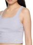  - SPORTY & RICH - Signature Logo Ribbed Baby Tank Top