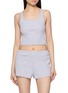 SPORTY & RICH Signature Logo Ribbed Baby Tank Top