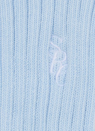 Detail View - Click To Enlarge - SPORTY & RICH - SRC Embroidered Socks