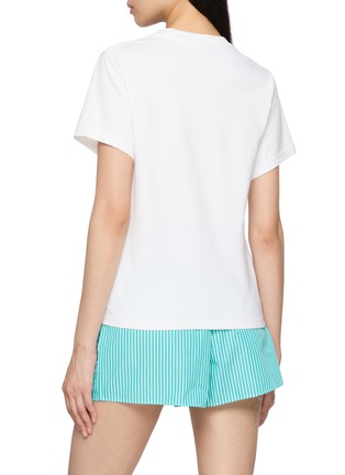 Back View - Click To Enlarge - SPORTY & RICH - Jadore Printed Baby T-shirt