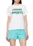 SPORTY & RICH Jadore Printed Baby T-shirt