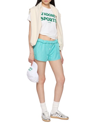 Figure View - Click To Enlarge - SPORTY & RICH - Jadore Printed Baby T-shirt